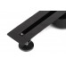 Трап для душа BW Tech Insible Black, из нержавеющей стали, с поворотным сифоном