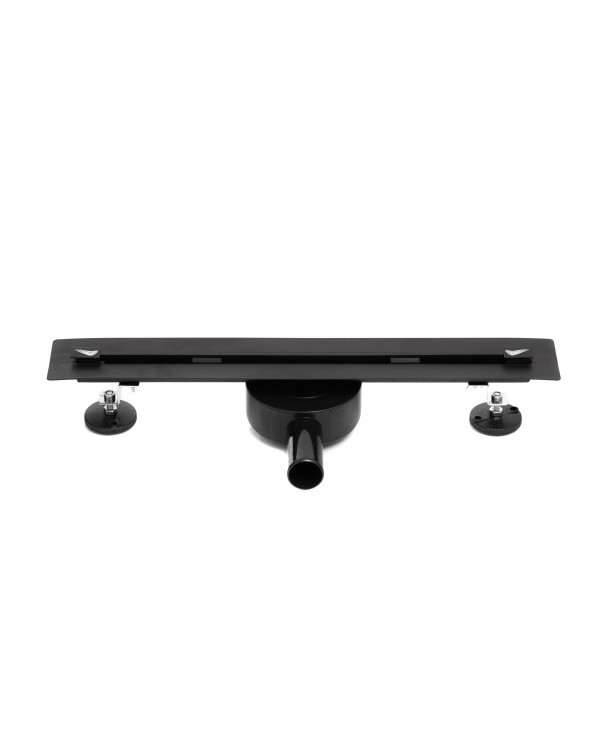 Трап для душа BW Tech Insible Black, из нержавеющей стали, с поворотным сифоном