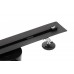 Трап для душа BW Tech Insible Black, из нержавеющей стали, с поворотным сифоном