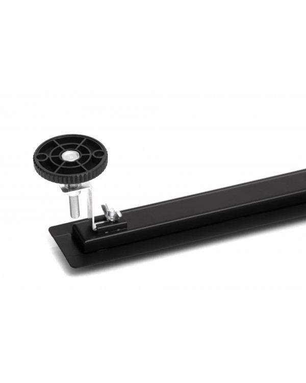 Трап для душа щелевой Epelli Slim Nero 80 см, из нержавеющей стали. С поворотным сифоном. (SN1080)