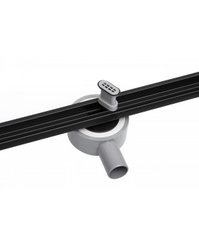 Трап для душа щелевой Epelli Slim Nero 80 см, из нержавеющей стали. С поворотным сифоном. (SN1080)-foto7