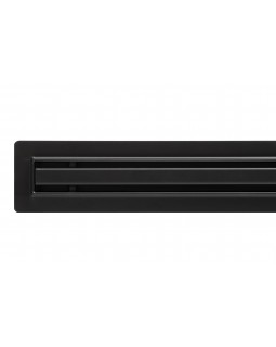 Трап для душа щелевой Epelli Slim Nero 90 см,из нержавеющей стали. С поворотным сифоном (SN1090)-foto2