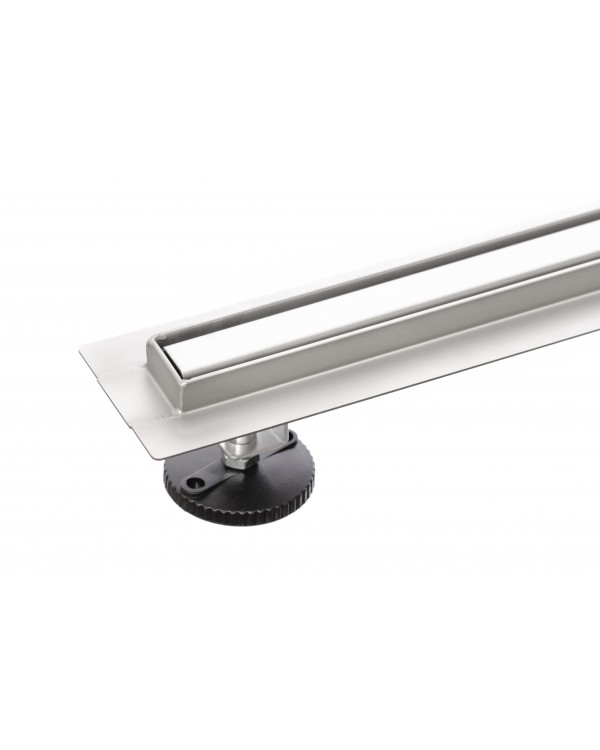 Трап для душа щелевой BW Tech Slim 360, с поворотным сифоном, из нержавеющей стали (50-120 см)