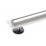Трап для душа щелевой BW Tech Slim 360, с поворотным сифоном, из нержавеющей стали (50-120 см)