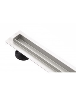 Трап для душа щелевой BW Tech Slim 360, с поворотным сифоном, из нержавеющей стали (50-120 см)-foto5