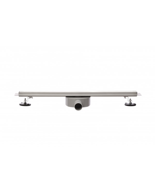 Трап для душа щелевой BW Tech Slim 360, с поворотным сифоном, из нержавеющей стали (50-120 см)