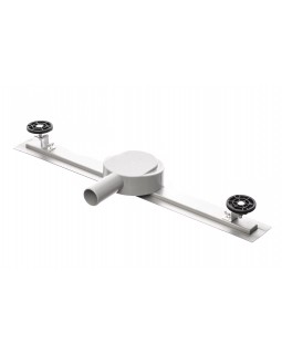 Трап для душа щелевой BW Tech Slim 360, с поворотным сифоном, из нержавеющей стали (50-120 см)-foto9