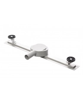 Трап для душа щелевой BW Tech Slim 360, с поворотным сифоном, из нержавеющей стали (50-120 см)-foto9