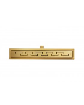 Трап для душа Epelli Grande D`oro из нержавеющей стали, золотой, с комбинированным затвором-foto2