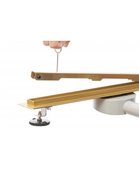 Трап для душа щелевой Epelli Slim D`oro из нержавеющей стали. С поворотным сифоном. -foto3