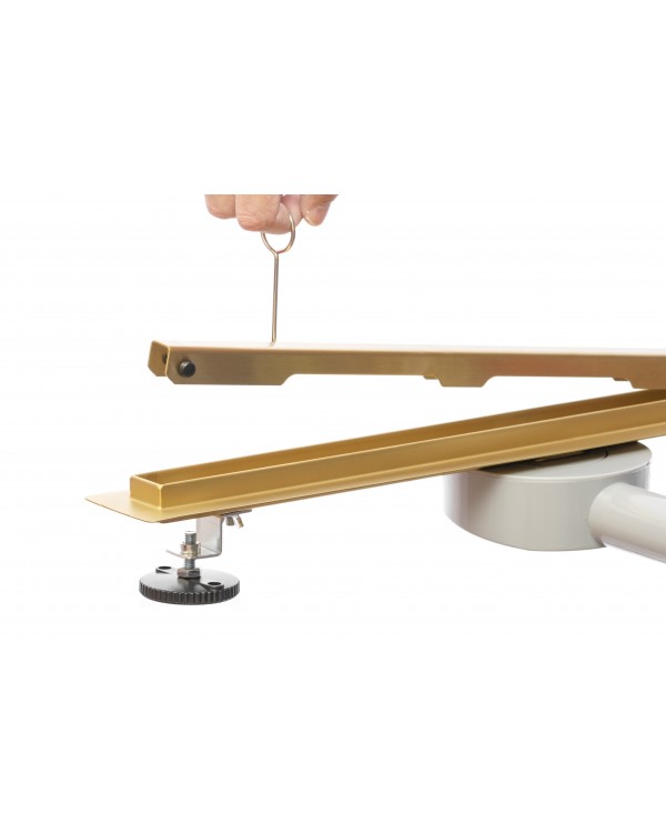 Трап для душа щелевой Epelli Slim D`oro из нержавеющей стали. С поворотным сифоном. 