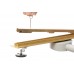 Трап для душа щелевой Epelli Slim D`oro из нержавеющей стали. С поворотным сифоном. 
