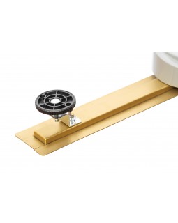 Трап для душа щелевой Epelli Slim D`oro из нержавеющей стали. С поворотным сифоном. -foto10