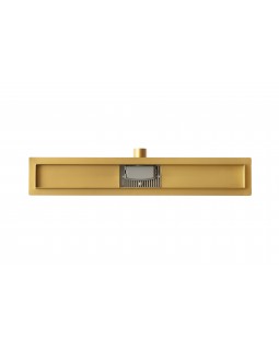 Трап для душа Epelli Grande D`oro 70 см, из нержавеющей стали, золотой, с комбинированным затвором (D1070)-foto7