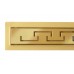 Трап для душа Epelli Grande D`oro 80 см, из нержавеющей стали, золотой, с комбинированным затвором (D1080)