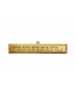 Трап для душа Epelli Grande D`oro 80 см, из нержавеющей стали, золотой, с комбинированным затвором (D1080)-foto5
