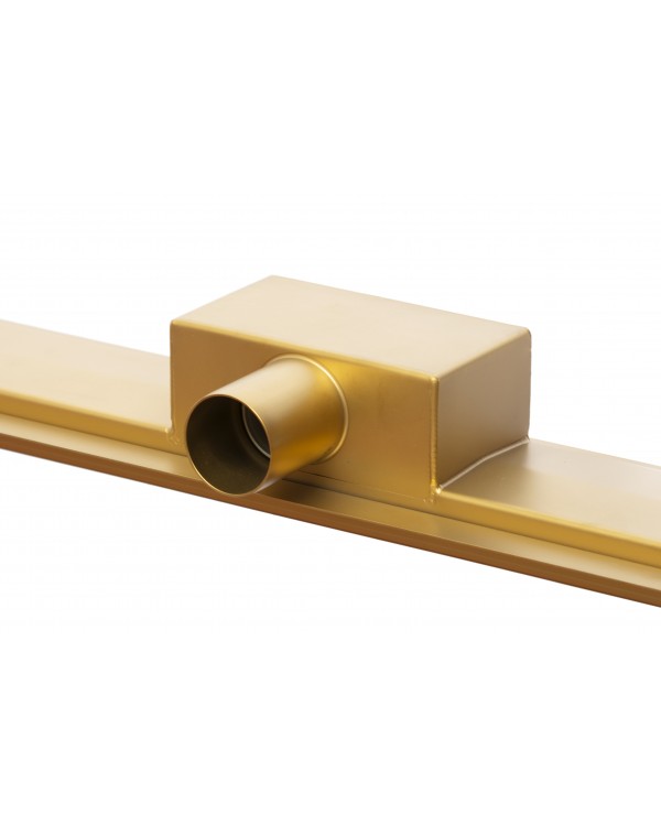 Трап для душа Epelli Grande D`oro 80 см, из нержавеющей стали, золотой, с комбинированным затвором (D1080)