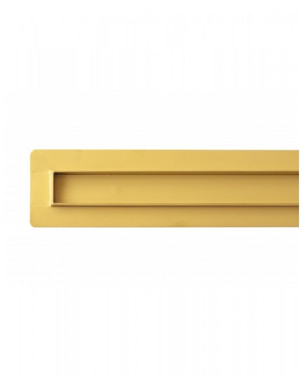 Трап для душа щелевой Epelli Slim D`oro 60 см, из нержавеющей стали. С поворотным сифоном (D2060)