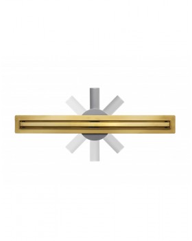 Трап для душа щелевой Epelli Slim D`oro 60 см, из нержавеющей стали. С поворотным сифоном (D2060)-foto13