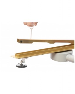 Трап для душа щелевой Epelli Slim D`oro 60 см, из нержавеющей стали. С поворотным сифоном (D2060)-foto14