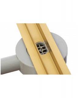 Трап для душа щелевой Epelli Slim D`oro 60 см, из нержавеющей стали. С поворотным сифоном (D2060)-foto3
