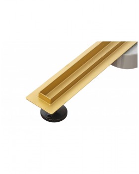 Трап для душа щелевой Epelli Slim D`oro 60 см, из нержавеющей стали. С поворотным сифоном (D2060)-foto6