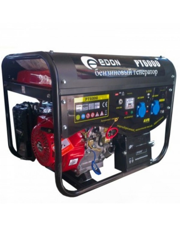 Генepaтop бензиновый Edon PT-6000, 6000 Вт