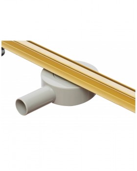Трап для душа щелевой Epelli Slim D`oro 80 см, из нержавеющей стали. С поворотным сифоном (D2080)-foto7