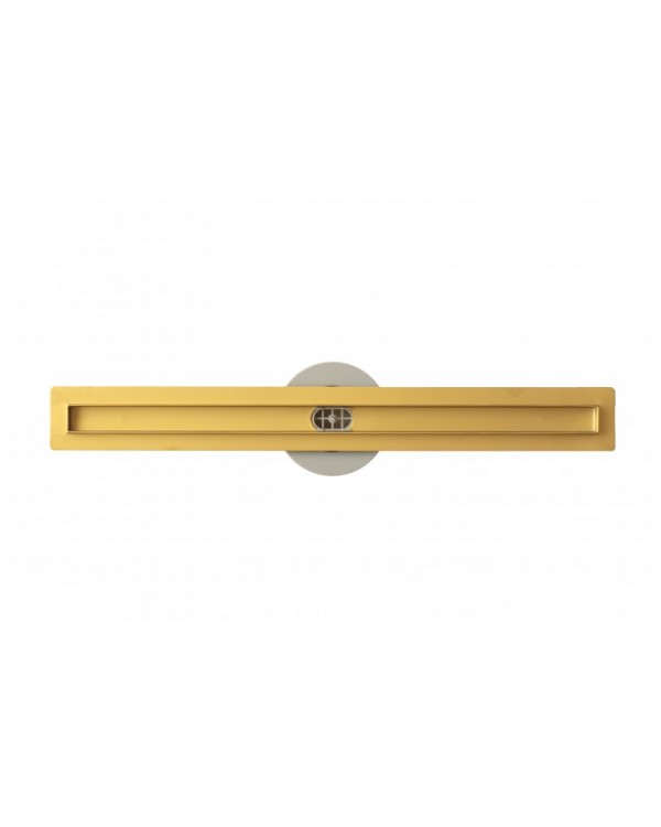 Трап для душа щелевой Epelli Slim D`oro 80 см, из нержавеющей стали. С поворотным сифоном (D2080)
