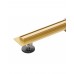 Трап для душа щелевой Epelli Slim D`oro 80 см, из нержавеющей стали. С поворотным сифоном (D2080)
